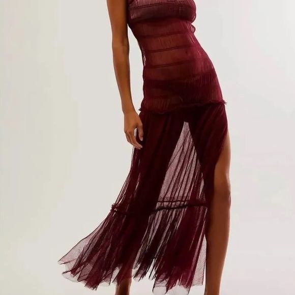 Free People Free People Sheer Maxi Dress! New without tags! - Picture 3 of 3